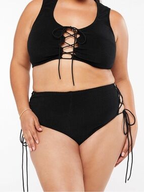 Savage X Fenty | 70S TERRY SET WITH SIDE TIE